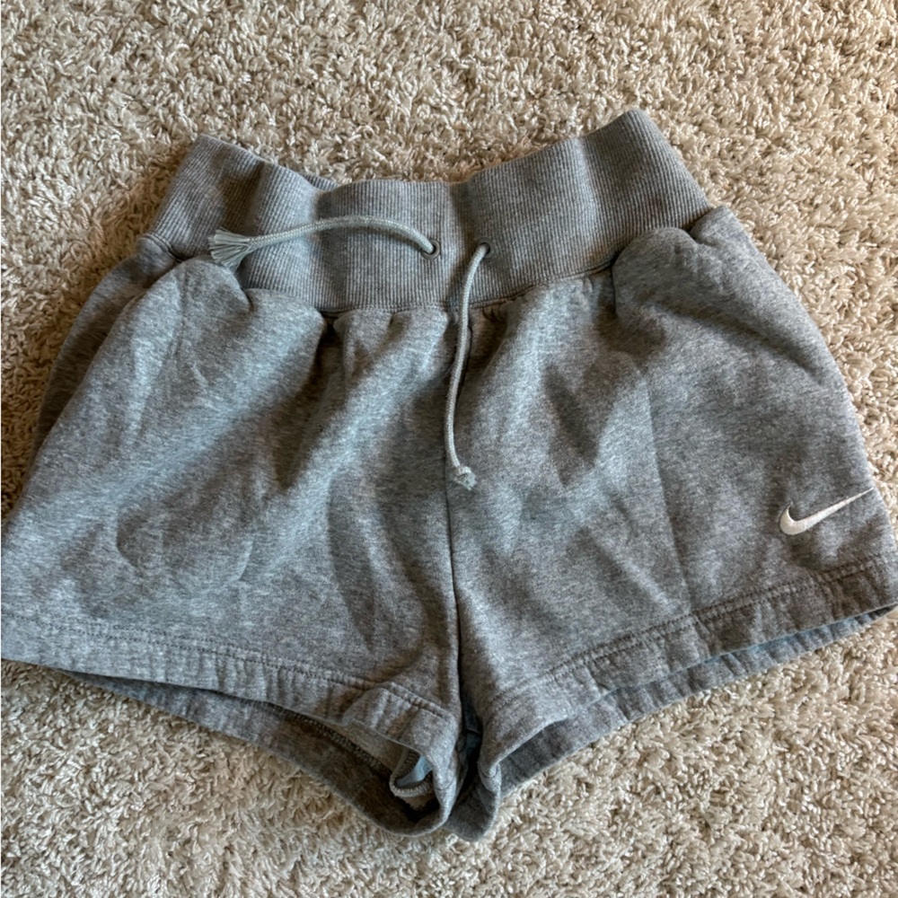 Nike Heather Gray Sweatshorts